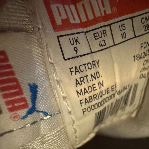 Men’s Puma Trainers Men’s Size 10 - Picture 4 of 4